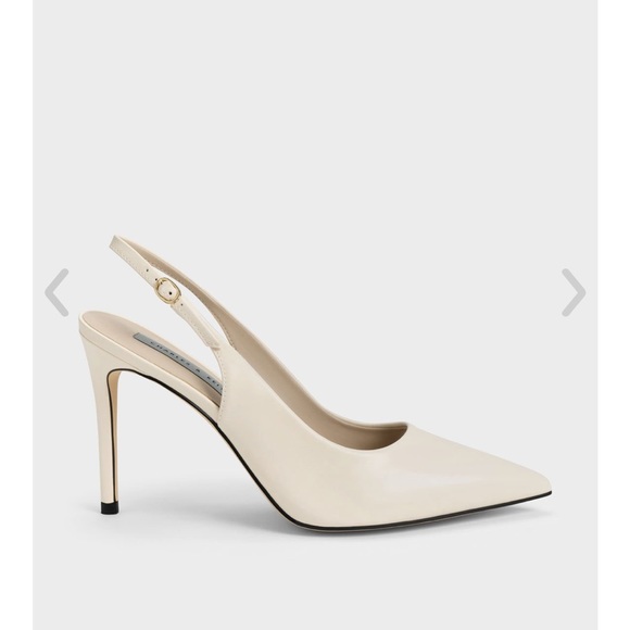 Charles & keith slingback heel (never used) - Picture 2 of 3